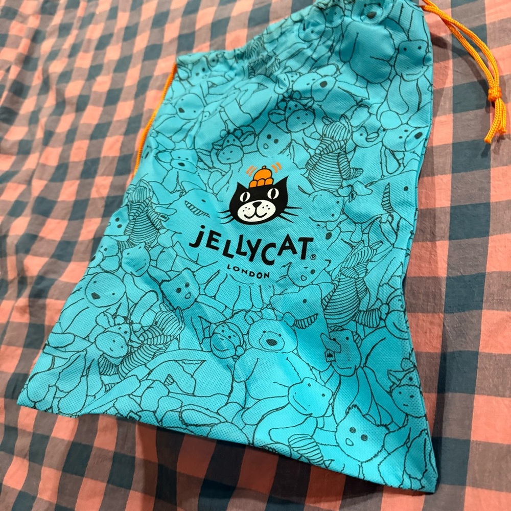 Jellycat Blue Dust Bag - 11.5” x 15.5” - Picture 3 of 7